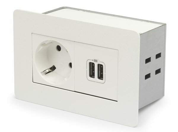 Evia | Einbausteckdose