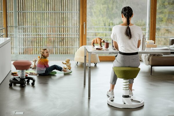 Aeris Swopper Capture  (Wollmischung) | Höhenverstellbarer Hocker