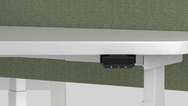 Linak Triple | Elektrischer höhenverstellbarer Schreibtisch Insel