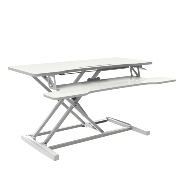 UPdesk Cross | Sitz Steh Erhöhung Gasfeder