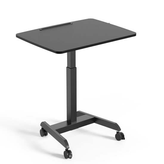 MiniDesk | Kleiner Sitz-Steh-Schreibtisch mit Handkurbel