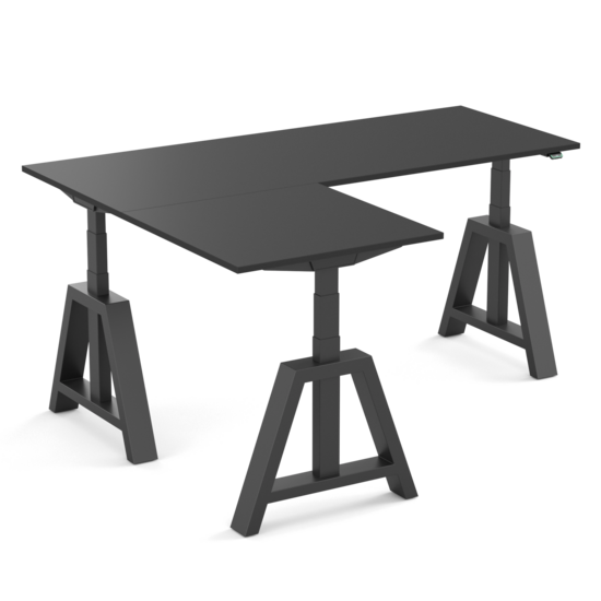 OakDesk | Eck Sitz-Steh-Schreibtisch