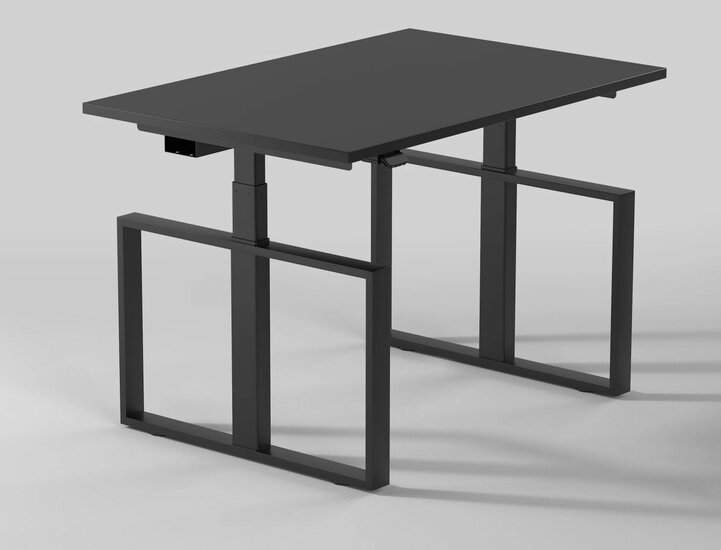 Linak Square Single Highspeed | Elektrischer Sitz-Steh-Schreibtisch