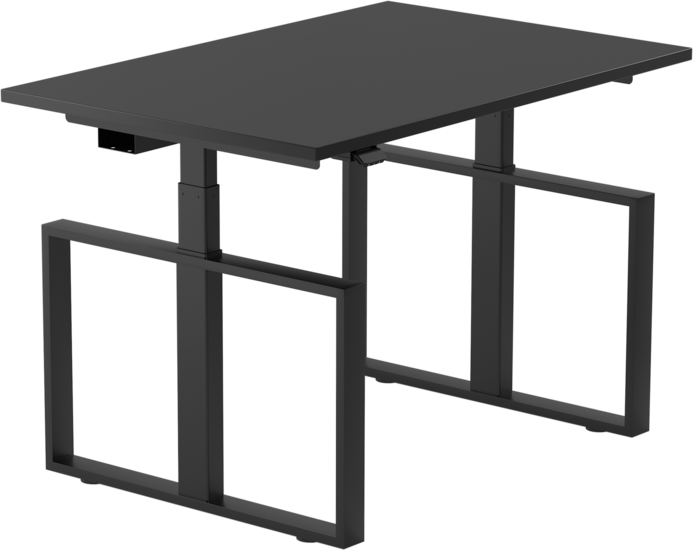 Linak Square Single Highspeed | Elektrischer Sitz-Steh-Schreibtisch