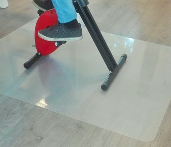 Bodenmatte | worktrainer.de | Teppich | rutschfester Boden | Antirutschmatte | Deskbike Schreibtischfahrrad
