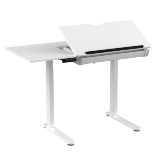 Sitz-Steh-Zeichentisch FlipDesk | Stehend zeichen am Schreibtisch| Worktrainer.de