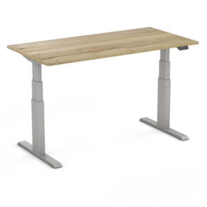 SteelForce 270 elektrisch sitz-steh Büro Sitz-Steh Schreibtisch | Bei der Arbeit fit bleiben | Worktrainer.de