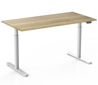Sitz-Steh-Schreibtisch - SteelForce 770 - Worktrainer.de